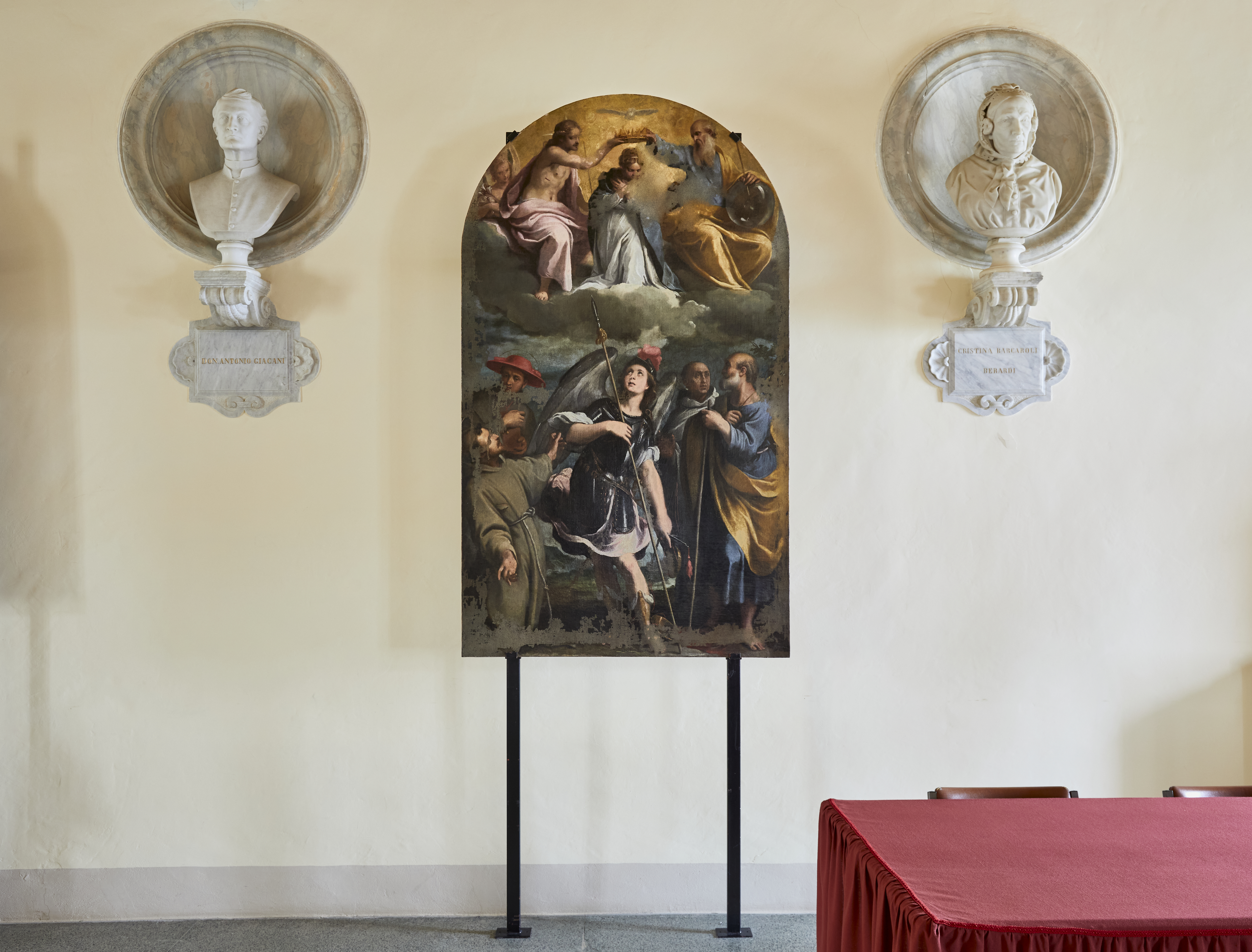 Immagini di Dipinto olio su tela di Claudio Ridolfi 1630 ca:
