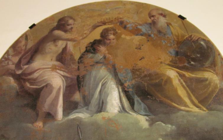Immagini di Dipinto olio su tela di Claudio Ridolfi 1630 ca: