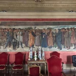 Comune di Viterbo - Sposalizio della Vergine del pittore Pietro Vanni, restauro