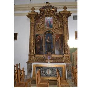 Comune di Mombaroccio - Chiesa del Beato Sante, restauro altare Sant'Antonio da Padova