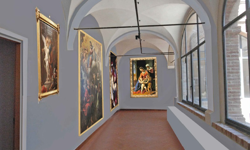 Immagini di Progetto di valorizzazione del Convento delle Clarisse in Grosseto