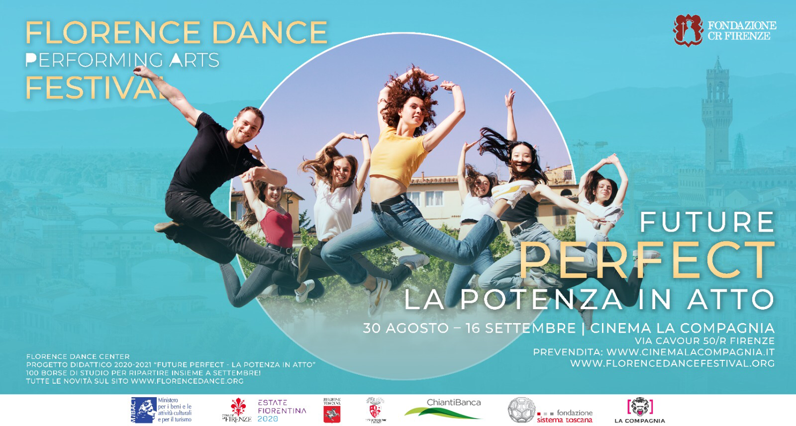 Immagini di Sostegno al Florence Dance & Performing Arts Festival 2020	