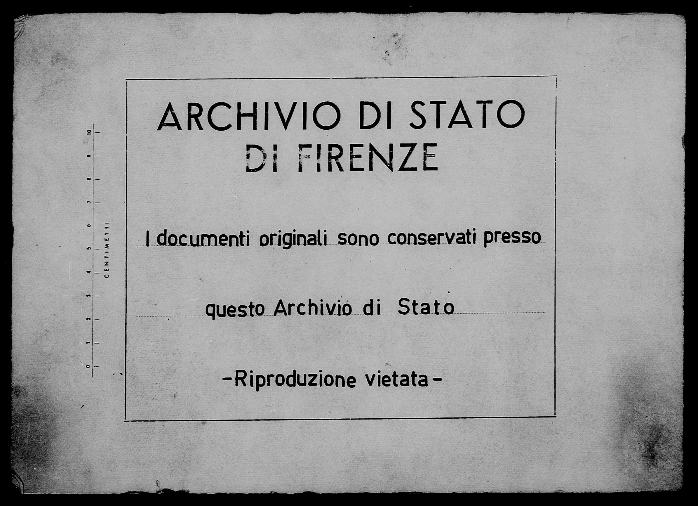 Immagini di Scansione dei microfilm dei Repertori dello Stato civile di Toscana e del Distretto militare di Firenze 