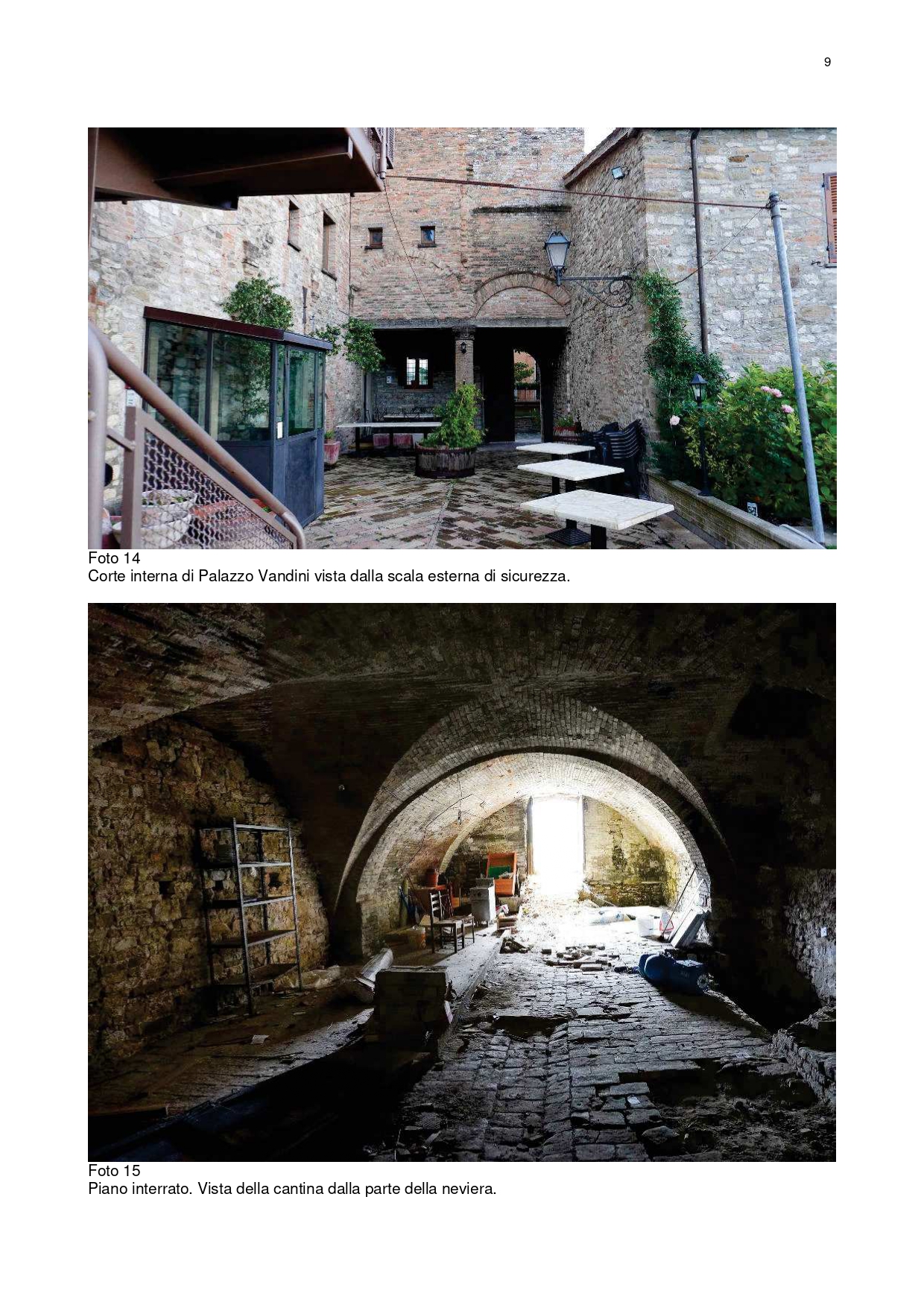 Immagini di Lavori di restauro e risanamento conservativo delle cantine di Palazzo Vandini