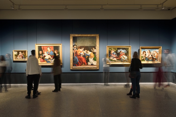 Immagini di Sostegno del complesso museale Accademia Carrara - anno 2022