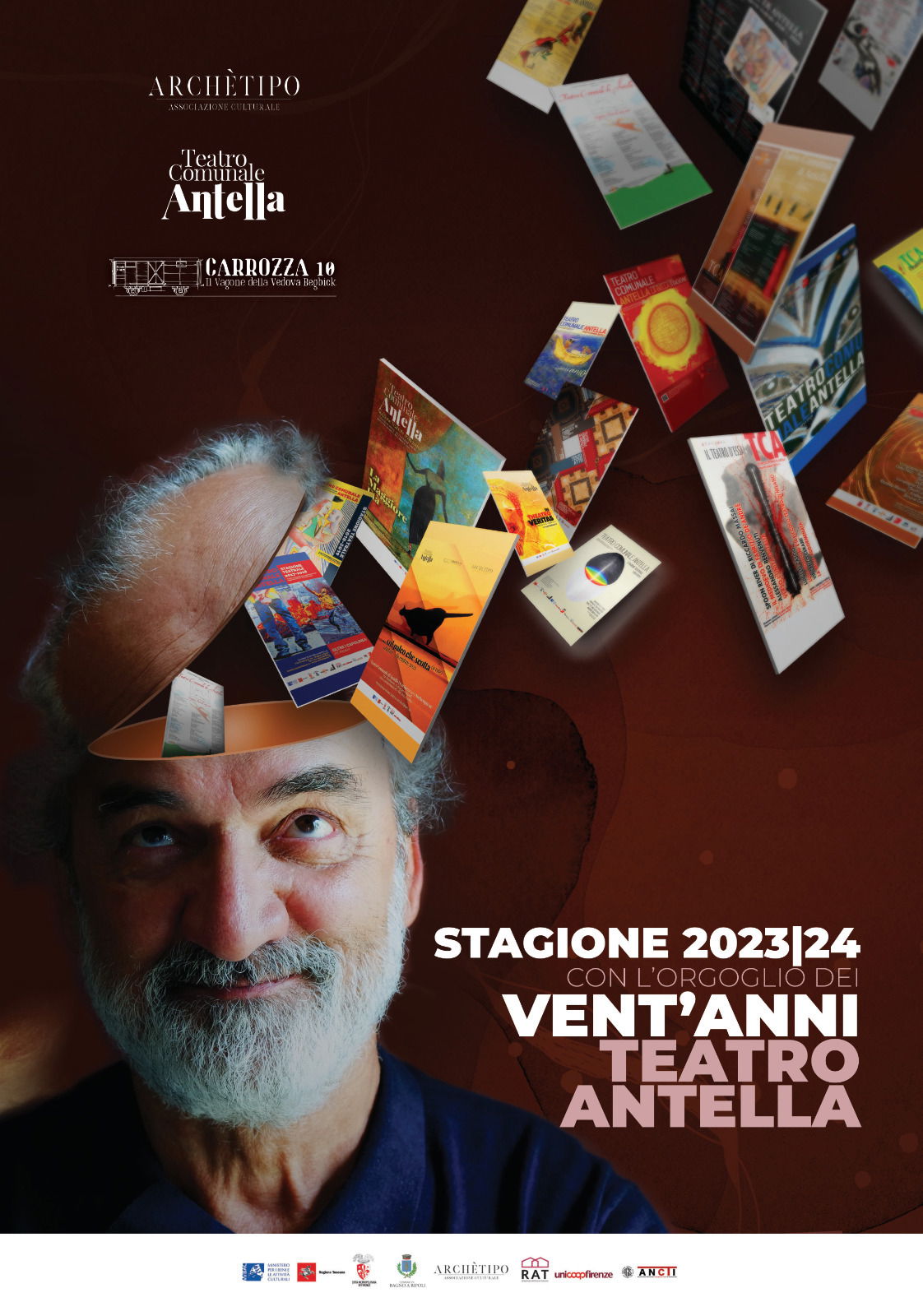 Immagini di STAGIONE CULTURALE, TEATRO COMUNALE DI ANTELLA & CARROZZA 10, BAGNO A RIPOLI (FI), FEBBRAIO/DICEMBRE 2024